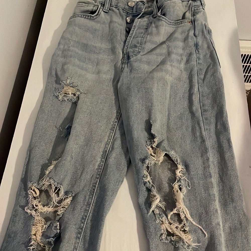 ripped jeans